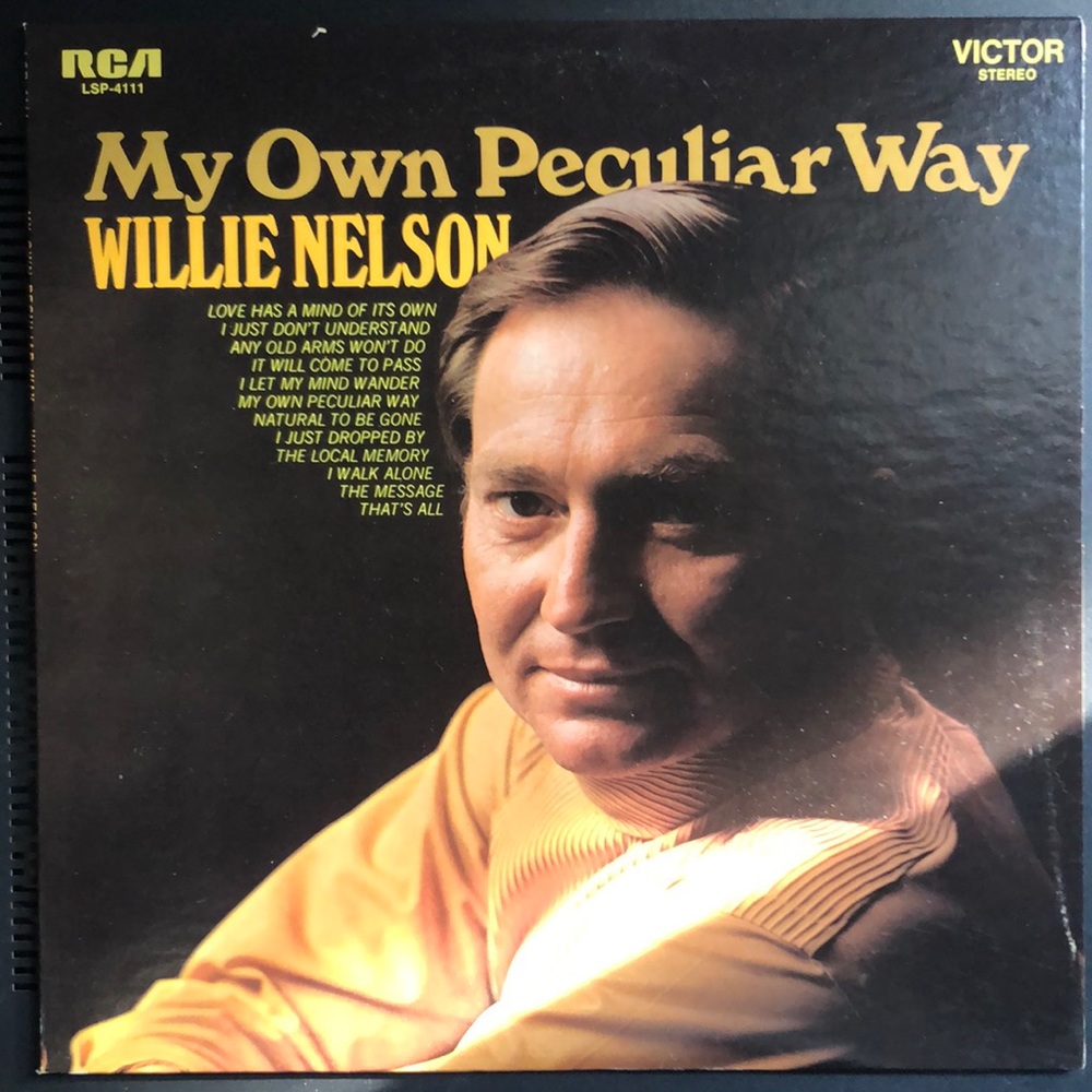 Willie Nelson My Own Peculiar Way Vinyl Lp